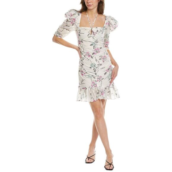 Isabel Marant WomensÉtoile Galdino Mini Dress White